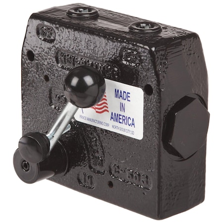 Prince Adjustable Flow Control Valve 30 Gpm, 8 Gpm, 1500 PSI at 10 Gpm 222453